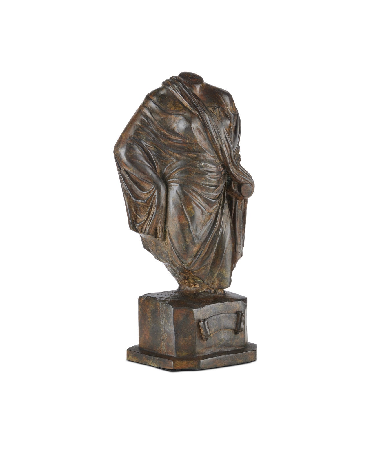 Greek Female Torso Bronze